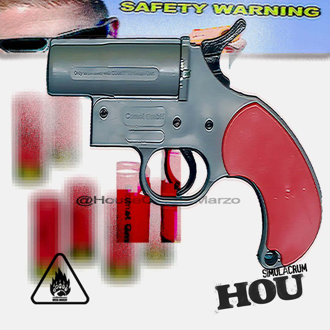 Home / Flare Guns / Italian Military Issue / Lightweight Single Round - 26.5mm - Multi Purpose / 6 Rounds - with Holster Safety Glasses