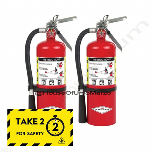 Home / Fire Extinguishers / Amerex / 5lb Fire Extinguisher – Amerex B500 ABC Multi-Purpose (2-Pack)