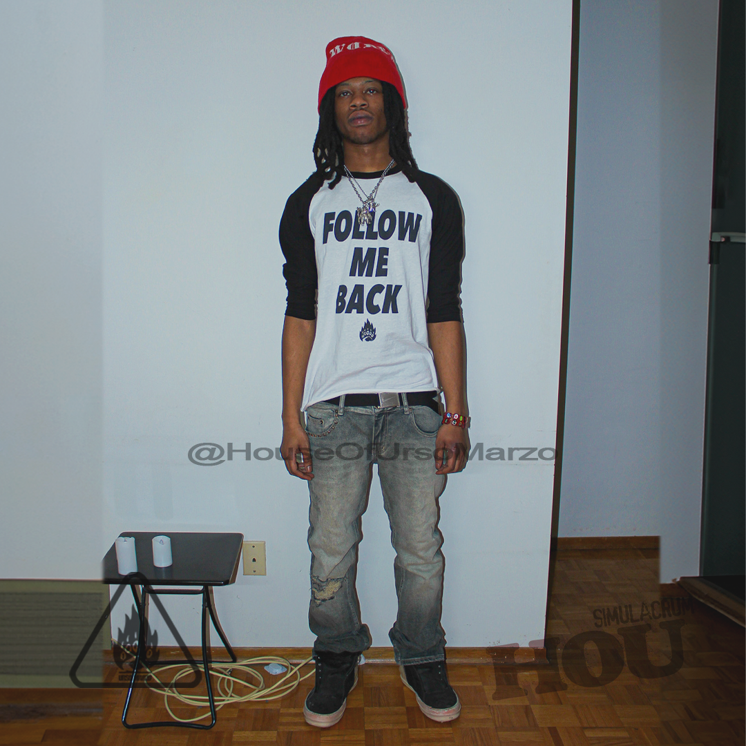 Follow Me Tee Black
