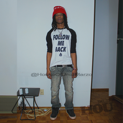Follow Me Tee Black