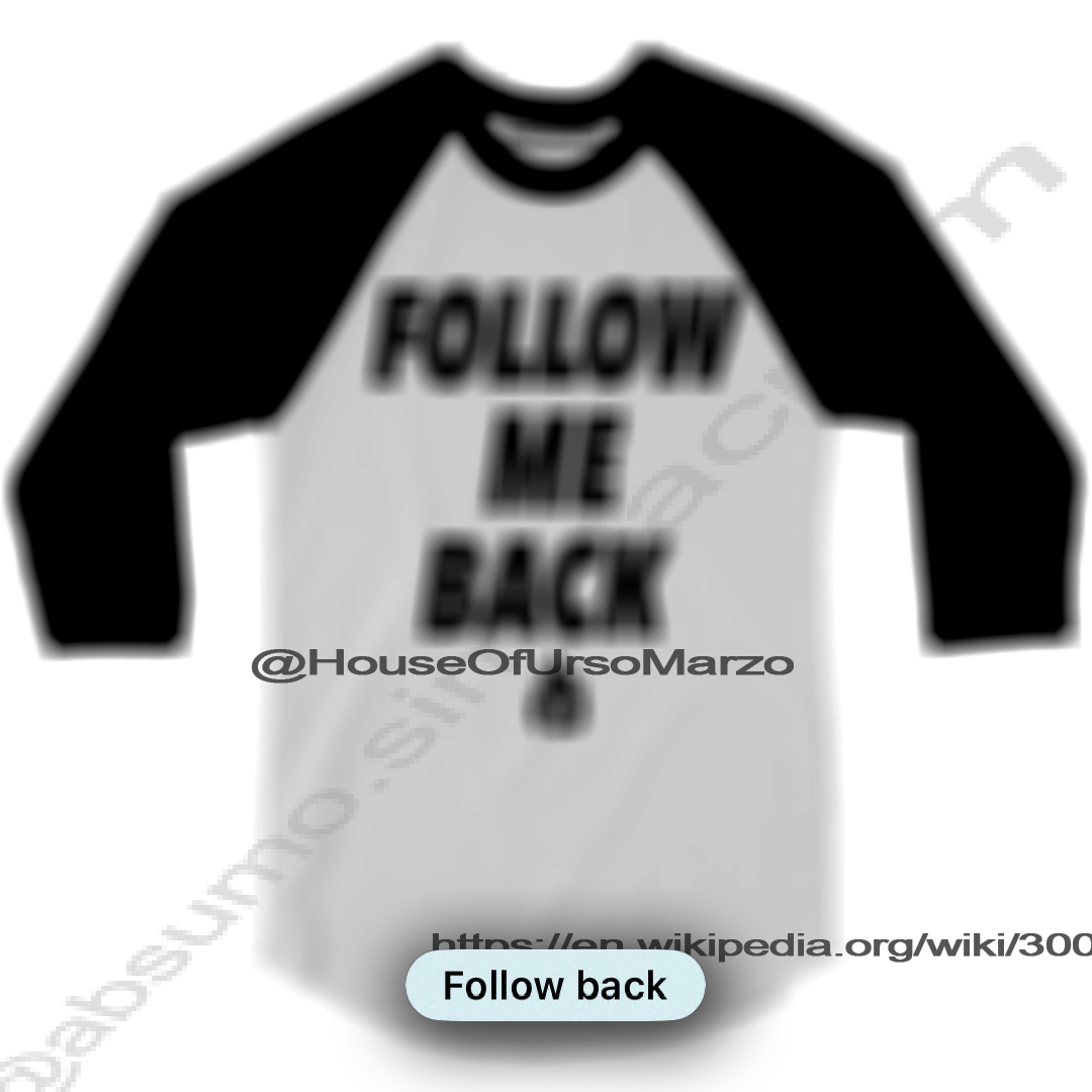Follow Me Tee Black
